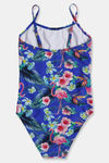Zivame Girls Maillot Swimsuit with Adjustable Straps - Sky Blue — thumbnail 4